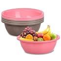 Kuber Industries Pack of 2 Multipurpose Storage Organizer for Office &amp; Kitchen | Desktop &amp; Stationery Organizer | 12 LTR | Gray &amp; Brown