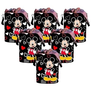 kuber industries disney print waterproof canvas laundry bagtoy storage laundry basket organizer with handles 45 l black 37 cm