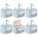 Kuber Industries Premium Kawaii Essentials Caddy Bag | Aesthetic Baskets for New Born Clothes | Cute Stuff Holder &amp; Organizer for Baby Toys, Diaper &amp; Wet Wipes | GM-26-PNK | Pink Rabbit