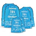 Kuber Industries Pack of 3 Travel Organizer Combo Set | Storage Bags Set | Water-Resistant Organizer for Shoe-Garments-Laundry-Lingerie | Cloth Carrying Bag | Small-Medium-Large | Gray