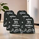 Kuber Industries Pack of 6 Travel Packing Bags | Travel Pouches | Parachute Travel Organizer | Organizer Bags for Travel-Hiking-Adventure | Waterproof Laundry Bag | Small | Black