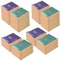 Kuber Industries Non-Woven Pack Of 72 Saree Cover | Dress Packing Bags With Zip | Saree Pouches For Storage | Clothes Organizer For Wardrobe | Beige, 42 x36 x1 Cm