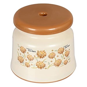 kuber industries premium plastic stool - strong support stool for bathroomkids potty trainingmultipurpose cream- pack of 2 f_26_kubmart016941