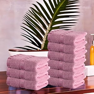 kuber industries cotton 2 pieces bath towel 2734 x54 blue amp white-ctktc29740