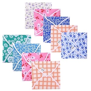 kuber industries 3 piece cotton 50 tc roti fittedsheet cover set - assorted3 piece roti cover set