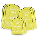 Kuber Industries Pack of 3 Travel Organizer Combo Set | Storage Bags Set | Water-Resistant Organizer for Shoe-Garments-Laundry-Lingerie | Cloth Carrying Bag | Small-Medium-Large | Gray