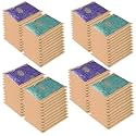 Kuber Industries Clothes Organizer For Wardrobe (Pack of 24) - Single Storage Organizer For Saree | Salwar Suit | Lehenga Chunni - Dress Organizer For Wardrobe - Single Saree Covers With Zip (Beige)