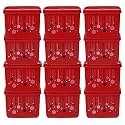 Kuber Industries Plastic 2 Pieces Multipurpose Storage Container Set 1000 ML (Green) - CTKTC23271