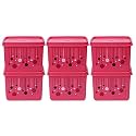 Kuber Industries Plastic 2 Pieces Multipurpose Storage Container Set 1000 ML (Green) - CTKTC23271