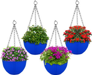 KUBER INDUSTRIES Plastic Hanging Flower Pot For