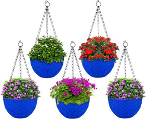 KUBER INDUSTRIES Plastic Hanging Flower Pot For