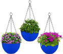 KUBER INDUSTRIES Plastic Hanging Flower Pot For