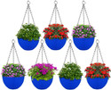KUBER INDUSTRIES Plastic Hanging Flower Pot For
