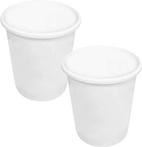 KUBER INDUSTRIES Plastic Open Plastic Dustbin Without