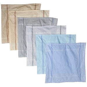 kuber industries premium collection cotton handkerchief for men pack of 6 multicolour
