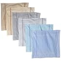 Kuber Industries Premium Collection Cotton Handkerchief for Men Pack of 6 (Multicolour)