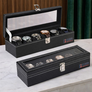 KUBER INDUSTRIES Premium Faux Leather Wrist Organiser
