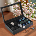 KUBER INDUSTRIES Premium Faux Leather Wrist Organiser Watch Box