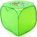Kuber Industries Foldable Laundry Basket | Polyester Storage Basket for Toys &amp; Cloth | (Multicolor)-HS43KUBMART25852