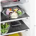 Kuber Industries PVC 6 Piece Refrigerator Drawer Mat Set - Sky Blue