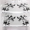 Kuber Industries 2-Layer Dish Drying Rack|Storage Rack for Kitchen Counter|Drainboard &amp; Cutting Board Holder|Premium Utensils Basket Pack of 5 (Gold &amp; Green)