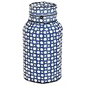Kuber Industries PVC Circle Print Waterproof and Dustproof Cylinder Cover For Home &amp; Kitchen (Cream)