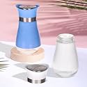 Kuber Industries Salt Shaker Box | Stainless Steel Pepper Shaker Box | Chilli Flakes Seasoning Sprinkler Box | Namak Daani | Dining Table Masala Box Dabbi | Pack of 2 | Multi