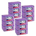 Kuber Industries Clothes Organizer For Wardrobe (Pack of 6) - Storage Organizer For Saree | Shirts | Salwar Kameez - Dress Organizer For Wardrobe - Saree Covers With Zip (Polka Dots) (Black and White)