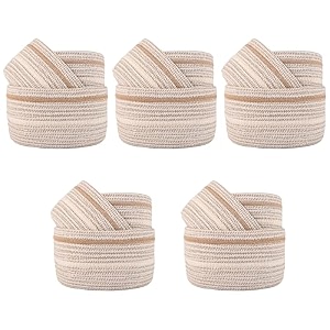 kuber industries stackable storage basketfoldable toy storage binwardrobe organizer for clothes3 different sizes grey pack of 1