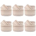 Kuber Industries Stackable Storage Basket|Foldable Toy Storage Bin|Wardrobe Organizer For Clothes|3 Different Sizes (Grey) (Pack Of 1)
