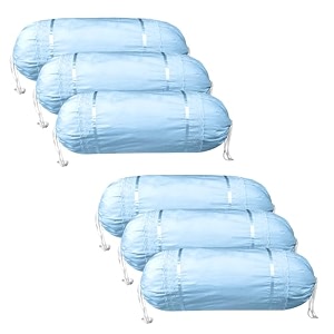 kuber industries set of 2 bolsterside pillow cover  1634x3234 cylindrical maslandmasand long pillow cover for diwan pillows  gold amp maroon