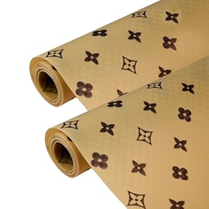 kuber industries shelf liner  eva kitchen cabinet shelf protector  kitchen liners for cabinets and drawers  drawer liner mat  star shelf liner cabinet mat  3 mtr  pack of 2  brown