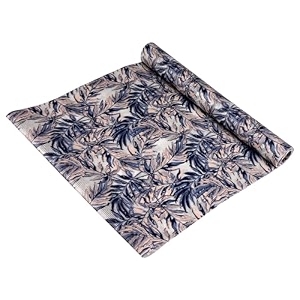 kuber industries shelf liner  kitchen cabinet shelf protector  kitchen liners for cabinets and drawers  drawer liner mat  leaf-design shelf liner roll  cabinet mat  3 mtr  blue