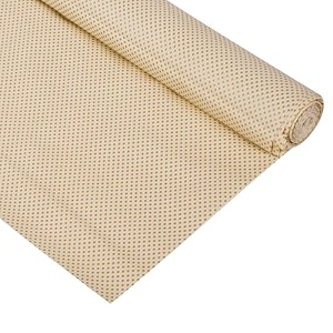 kuber industries pvc shelf liner  kitchen cabinet shelf protector  kitchen liners for cabinets and drawers polka dot drawer liner mat  dot shelf liner cabinet mat  5 mtr  golden