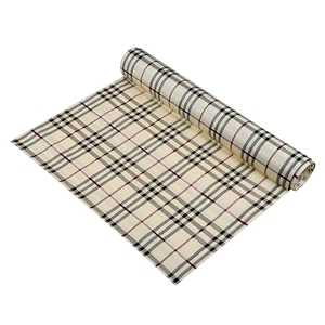 kuber industries polyvinyl chloride checkered 10 mtr anti slip kitchen shelf sheets - waterproof wardrobe sheets for shelvescabinetcupboard - shelf liner for refrigerator easy to cut cream