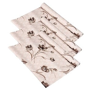 kuber industries shelf liner  kitchen cabinet shelf protector  kitchen liners for cabinets and drawers  drawer liner mat  flower shelf liner roll  cabinet mat  3 mtr  brown