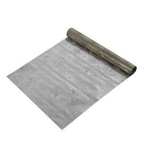 kuber industries pvc 2 rolls flower anti slip kitchen shelf sheets - waterproof wardrobe sheets for shelves  cabinet  drawer  cupboard - shelf liner for refrigerator easy to cut brown 5 mtr