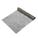 Kuber Industries PVC (2 rolls) Flower Anti Slip Kitchen Shelf Sheets - Waterproof Wardrobe Sheets for Shelves | Cabinet | Drawer | Cupboard - Shelf Liner for Refrigerator (Easy to Cut) (Brown) (5 Mtr)
