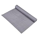 Kuber Industries PVC Shelf Liner | Solid Kitchen Cabinet Shelf Protector | Kitchen Liners for Cabinets and Drawers | Drawer Liner Mat | Texture Shelf Liner Cabinet Mat | 5 MTR | Gray