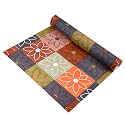 Kuber Industries Shelf Liner | Kitchen Cabinet Shelf Protector | Kitchen Liners for Cabinets and Drawers | Drawer Liner Mat | Check-Design Shelf Liner Cabinet Mat | 5 MTR | Pack of 2 | Orange
