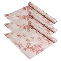 Kuber Industries Kitchen Drawer/Cabinet Shelf Mat|Flower Design with PVC Material|Adjustable Size 5 MTR Roll (Cream)-CTKTC040190, Polyvinyl Chloride