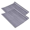 Kuber Industries Shelf Liner | Kitchen Cabinet Shelf Protector | Kitchen Liners for Cabinets and Drawers | Drawer Liner Mat | Texture Shelf Liner Roll | Cabinet Mat | 3 MTR | Pack of 2 | Gray