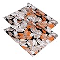 Kuber Industries Shelf Liner | Kitchen Cabinet Shelf Protector | Kitchen Liners for Cabinets and Drawers | Drawer Liner Mat | Leaf-Design Shelf Liner Roll | Cabinet Mat | 5 MTR | Pack of 2 | Brown