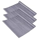 Kuber Industries Shelf Liner | Kitchen Cabinet Shelf Protector | Kitchen Liners for Cabinets and Drawers | Drawer Liner Mat | Texture Shelf Liner Roll | Cabinet Mat | 3 MTR | Pack of 3 | Gray