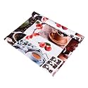 Kuber Industries PVC Shelf Liner | Kitchen Cabinet Shelf Protector | Fruit Kitchen Liners for Cabinets and Drawers | Drawer Liner Mat | Cup-Design Shelf Liner Roll | Cabinet Mat | 5 MTR | Coffee, Blue