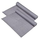 Kuber Industries (2 rolls) Anti Slip Kitchen Shelf Sheets - Waterproof Wardrobe Sheets for Shelves | Cabinet | Drawer | Cupboard - Shelf Liner for Refrigerator (Easy to Cut) (Grey) (5 Mtr)
