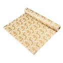 Kuber Industries Shelf Liner | Kitchen Cabinet Shelf Protector | Kitchen Liners for Cabinets and Drawers | Drawer Liner Mat | Leaf-Design Shelf Liner Roll | Cabinet Mat | 3 MTR | Blue