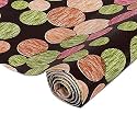 Kuber Industries Shelf Mat | Zig Zag Print Desk Mat | Placemat for Kitchen | PVC Non-Slip Drawer Sheets| Kitchen Cabinet Shelf Liner | 10 Meter | Wooden