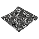 Kuber Industries Shelf Mat | Lining Print Desk Mat | Placemat for Kitchen | PVC Non-Slip Drawer Sheets| Kitchen Cabinet Shelf Liner | 10 Meter | Gray
