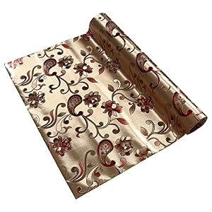 kuber industries shelf mat  lining print desk mat  placemat for kitchen  pvc non-slip drawer sheets kitchen cabinet shelf liner  5 meter  black